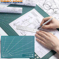 [Timmo House]A4 PVC แผ่นตัด Patchwork Cut Pad Patchwork เครื่องมือ DIY เครื่องมือตัดสองด้านทนทาน22x30cm