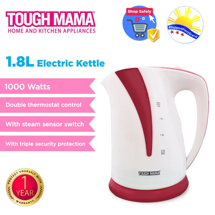 Tough Mama NTMJK181 1.8L Electric Kettle Lazada PH