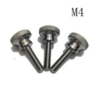 2 Buah Sekrup Stainless Steel Tinggi Kepala Knurled Sekrup Kuku M4