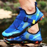 Multifunctional mens aqua shoes quick-drying breathable non-slip water shoes beach snorkeling surfing swimming shoes