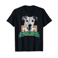 【Fashion】 【Hot】 เสื้อยืดผู้ชายแจ๊ครัสเซล Errier Dog JackPo Funny Gif(2) เสื้อฤดูร้อนคอกลมเสื้อยืดผ้าฝ้าย