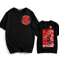 Kiyota Nobunaga Friend Tshirt Men Cotton T Shirt Slam Dunk Print Tshirt Men Basketball Clothes Hop