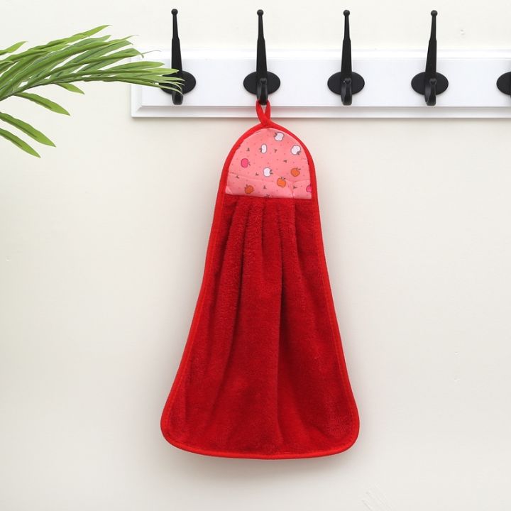 cod-hand-towel-wholesale-kitchen-can-hang-coral-fleece-absorbent-animal-quick-drying-cute-thickened