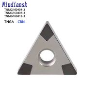 TNMG160404-3 TNMG160408-3 TNGA160412-3 CBN Diamond Insert Turning Blade CNC เครื่องมือกลึงสําหรับการประมวลผลเหล็กหล่อชุบแข็ง