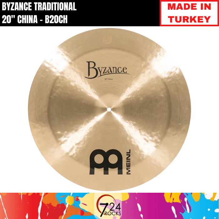 724ROCKS MEINL Cymbals - MEINL BYZANCE TRADITIONAL 20