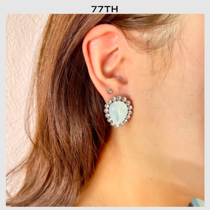 77th-opal-earrings-ต่างหูโอปอล