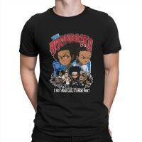 【New】Boondocks Sitcom โปสเตอร์ Man TShirt การ์ตูน O คอ T เสื้อตลกคุณภาพสูง Kado Ulang Tahun