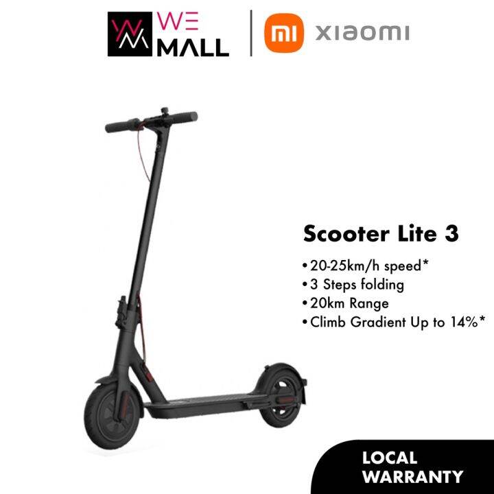 Xiaomi Electric Scooter 3 Lite [2025km/h maximum speed 20km Travel