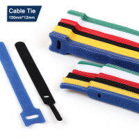 10/30/50/100PCS Releasable Cable Ties พลาสติกสีนำกลับมาใช้ใหม่ได้ Nylon Loop Wrap Zip Bundle Ties T-type Cable Tie Wire-ju544982