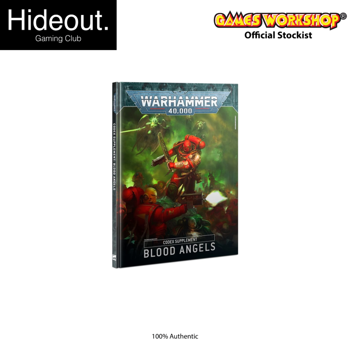 Codex Blood Angels Warhammer 40K Games Lazada