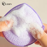 【CW】 Exfoliating Face Cleansing Puff Flutter Sponge Deep Remover To Headband Facial