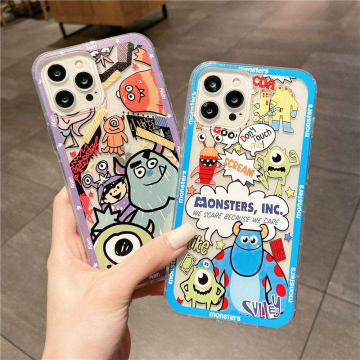 เคสโทรศัพท์ใหม่สำหรับ-samsung-galaxy-m14ฝาหลังซิลิโคนนิ่มลายการ์ตูนแบบเรียบง่ายและโปร่งใสสำหรับ-samsung-m14ฝาครอบโทรศัพท์