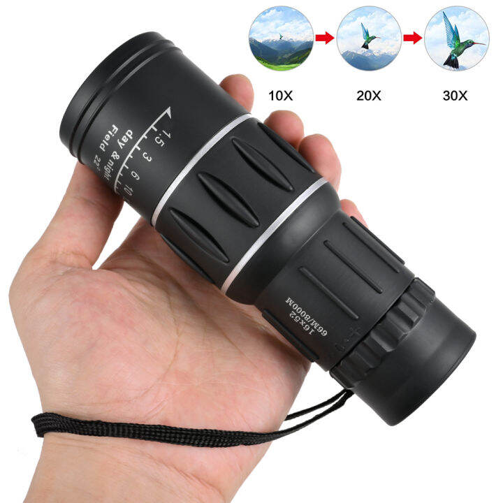 HOL Monocular 16X52 High Magnification NonInfrared Low Light Night