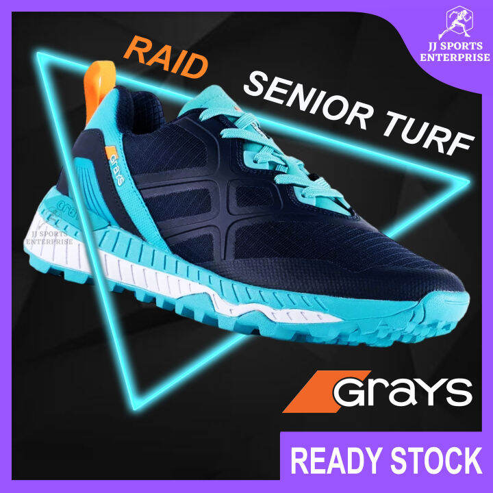 Grays Raid Hockey Shoes (Senior) Kasut Hoki Turf Shoe Hockey Shoe Navy Lazada