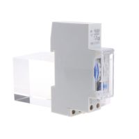 AC 220V 15 Minutes Mechanical Timer Switch 24 Hours Programmable Din Rail