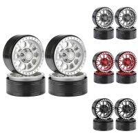 4Pcs 110G/Pcs Heavy Duty 1.9 Beadlock Wheel Rim Hub for 1/10 RC Crawler Car Axial SCX10 TRX4 D90 VS4-10