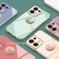 เคสโทรศัพท์ Infinix GT 10 Pro 5G เคส Phone Case เคสลายนาฬิกาที่มองไม่เห็นทำจากแหวนใส่นิ้วฝาครอบแบบนิ่ม Infinix GT10 Pro 5G 2023