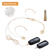 Xiaokoa Super Light 2.4G Hệ thống micrô không dây Tai nghe micro không dây