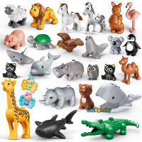 Cartoon Animals Dolphins Sharks Duplo Big Blocks Early Education