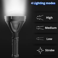 P90P70 LED Flashlight Super Bright Searchlight USB Rechargeable Outdoor Handheld LED Spotlight Floodlight Torch Lamp Work Light