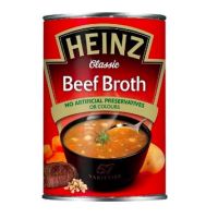 สินค้านำเข้า? Heinz Beef Broth Soup 400g ไฮนซ์ ซุปเนื้อ 400g