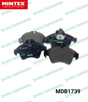 ผ้าเบรก หน้า (brake pad) Mercedes Benz V-Class W638 V200 - 280, Cdi ปี 1996/  (Ate)