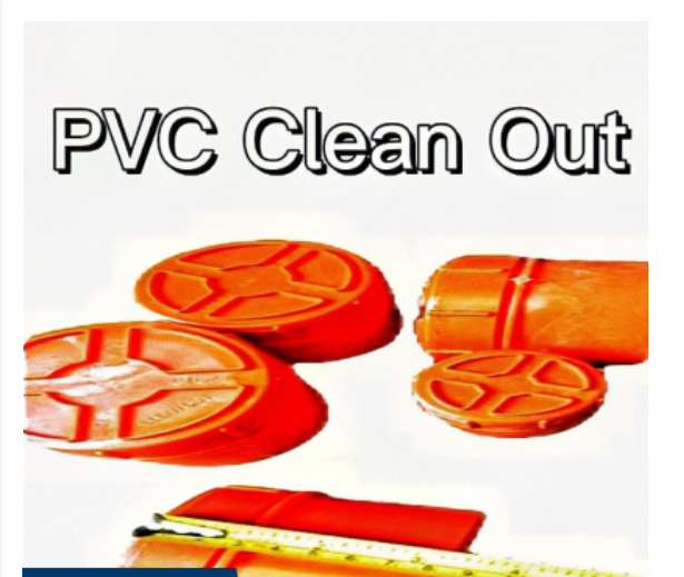 Pvc Plug/Clean Out BIG SIZES 2" 3" 4" 6"Orange Matibay, Makinis