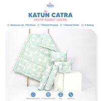 [COD] ผ้าคลุมเตียง Baby alas Bed Castro Baby Nest Motif cemara