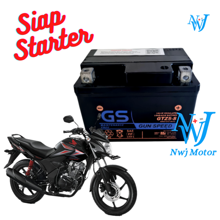 Aki Motor Honda Verza 150 CRF 150L Mega Pro CW GTZ5S GTZ4V YTZ5S YTZ4V