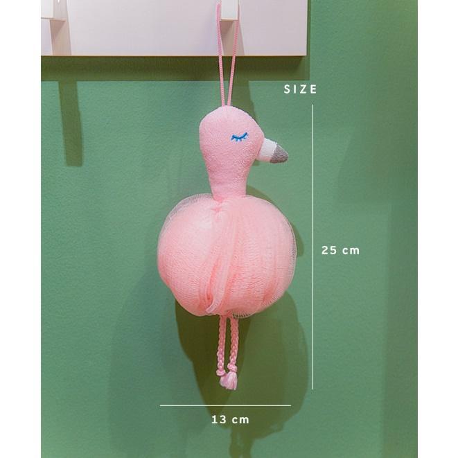 flamingo-ใยขัดตัว-ตาข่ายวิปโฟม-นกฟลามิงโก้