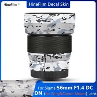 jfjg﹍◐  56 F1.4 E Mount Decal Wrap Cover for 56mm EF-M Sticker Anti-Scratch Film