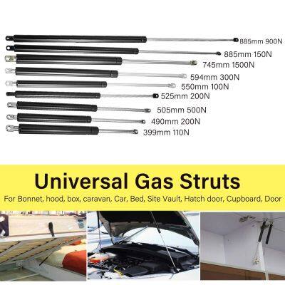 399-600mm 100-1500N Gas Struts Bonnet Hood Trunk Tailgate Shock Lift Strut Support Bar Gas Spring Bus Bed Truck Boat Window