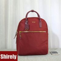 2023 For TM For TUMIˉ Business bag❧ [Shirely.my][Ready Stock]New Style VOYAGEUR Larkin Paterson LAPTOP FASHION WOWEN BACKPACK-RED