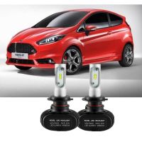 2PC H7 80W 8000LM ไฟหน้ารถมอเตอร์ไซค์แบบ LED หลอดไฟแปลงชุดสำหรับ ford Fiesta