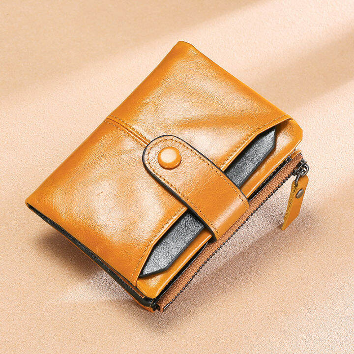 genuine-leather-vintage-retro-mens-wallet-purse-fashion-multi-function-portable-solid-color-card-holder-leisure-clutch-bag