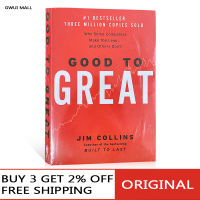 【READY STOCK】【หนังสือภาษาอังกฤษ】Good to Great English Original From Jim Collins English version