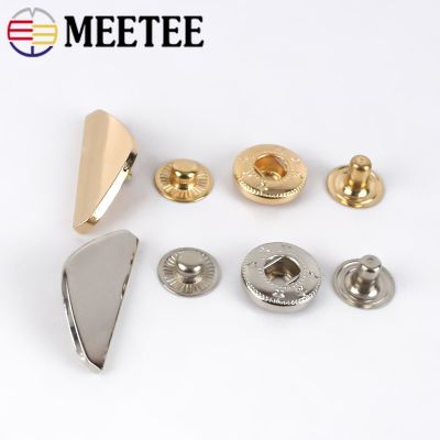 【cw】 5/10/20pcs Fashion Metal Snap Buttons Down Coat Decorative Button Sewing Botones Outerwear Overcoat Fasteners Press Stud Buckle ！