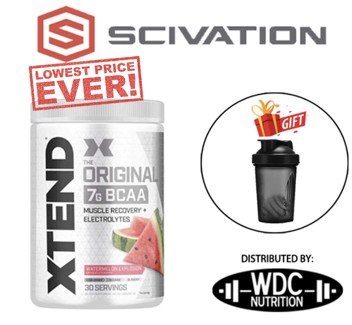 Scivation Xtend BCAAs (30 Servings) Amino Acid, Muscle Recovery