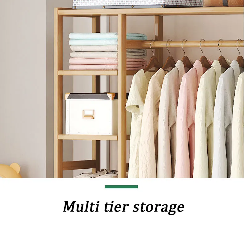 Wardrobes Clothes Closet Organizer Pared Hangers Furniture Coat