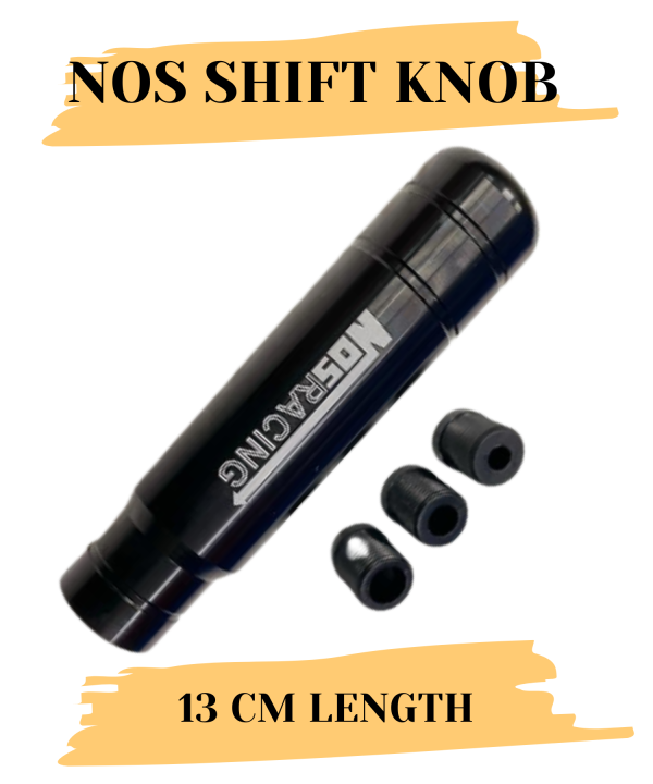 NOS SHIFT KNOB BLACK 13CM LENGTH UNIVERSAL Lazada PH