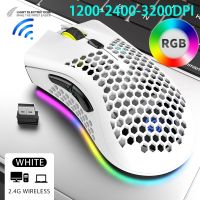 hot【cw】 New Bluetooth Rgb Lighting Laptop Mice Mause  Usb Rechargeable Optical Desktop Pc Computers