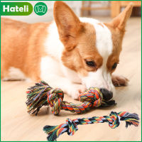 HATELI Premium Cotton Poly Tug Toy For Dogs Interactive Dog Rope Toy Tug Dog Chew Toy