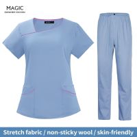 Medical Scrubs Suit Hospital Uniforms Operating Room Scrub Tops Pants nursing Uniform Hospital Nursing Uniforms Medical Scrub Sets