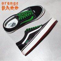 2023 New HOT [Original] VAN* Style- 36 Coutié Joint Half-Moon Baotou Black And Green MenS And WomenS Sports Sneakers Low-Cut Canvas Vulcanized Shoes