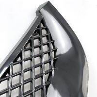 Glossy Black Front Engine Hood Mesh Grille Bumper Racing Grill for Honda Civic JDM Type R 2001-2003 2DR/4DR EM/ES