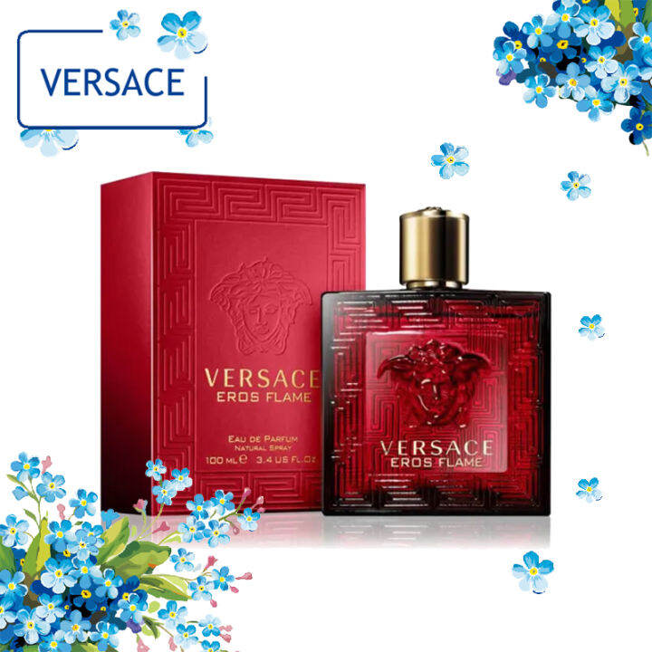[Originall] Versace Eros Flame Natural Spray EDP 100ML Perfume for Men