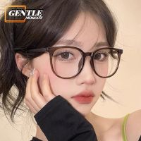 (GENTLE MOSCOT)แว่นตาป้องกันรังสี TR90สำหรับผู้หญิงแว่นตากรอบกลมแฟชั่นคุณภาพสูง