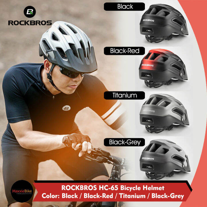 ROCKBROS HC-65 Helm Sepeda Bike Ultralight Helmet Cycling Helm MTB ...