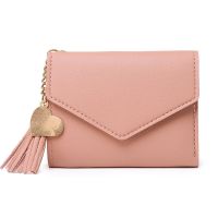 Mini Tassel Wallet Women Fashion Purse Female Short Mini Wallets Korean Students Lovely Purse Female Small Wallet for Women