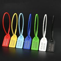 Tamper Proof Plastic Security Seal Custom Fire Extinguisher Tags Numbered Shipping Labels Clothes Shoes Personalized Tie 1000PCS Cable Management